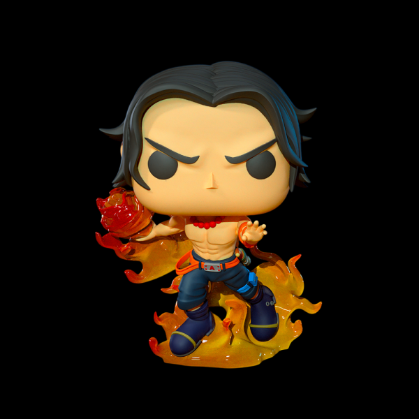 Custom Pop - One Piece - Portgas D. Ace