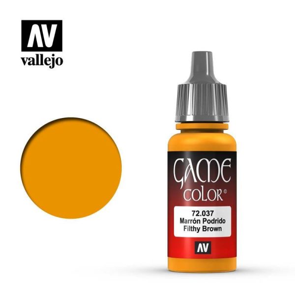 Vallejo Game Color - Filthy Brown Χρώμα Μοντελισμού (17ml)