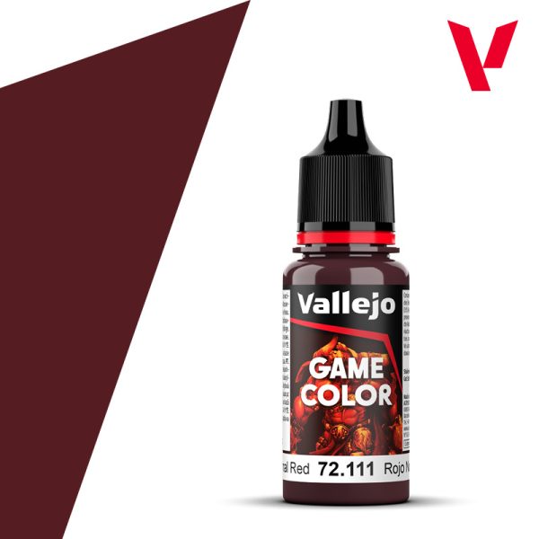 Vallejo Game Color - Nocturnal Red Χρώμα Μοντελισμού (18ml)