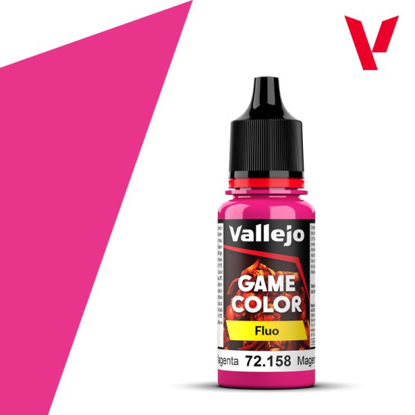 Vallejo Game Color - Fluorescent Magenta Χρώμα Μοντελισμού (18ml)