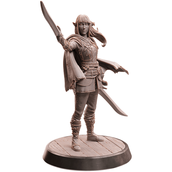 Changeling Female Fighter/Ranger