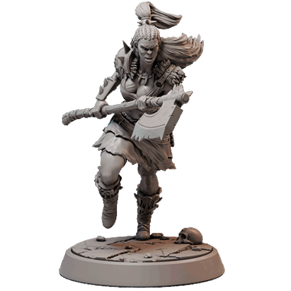 Half-Orc Barbarian/Fighter