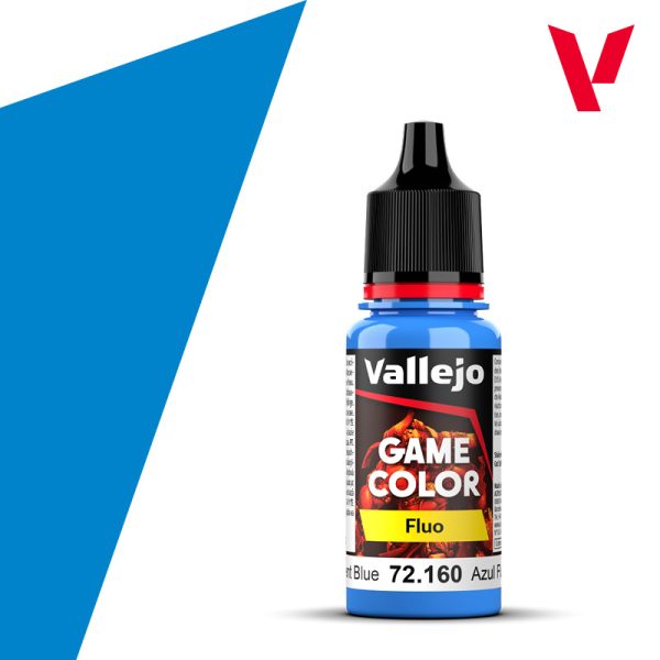 Vallejo Game Color - Fluorescent Blue Χρώμα Μοντελισμού (18ml)