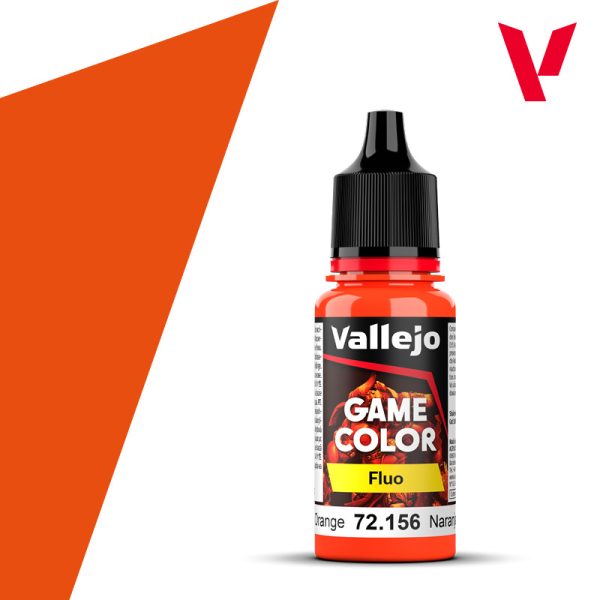 Vallejo Game Color - Fluorescent Orange Χρώμα Μοντελισμού (18ml)