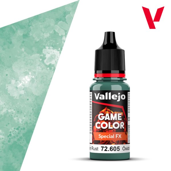 Vallejo Game Color - Green Rust Special FX Χρώμα Μοντελισμού (18ml)