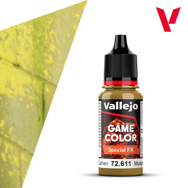 Vallejo Game Color - Moss and Lichen Special FX Χρώμα Μοντελισμού (18ml)
