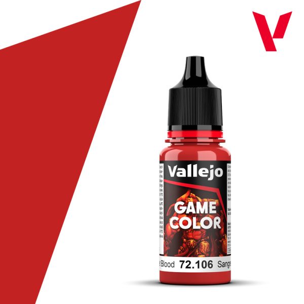 Vallejo Game Color - Scarlet Blood Χρώμα Μοντελισμού (18ml)