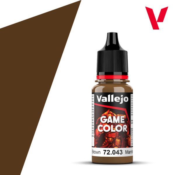 Vallejo Game Color - Beasty Brown Χρώμα Μοντελισμού (18ml)