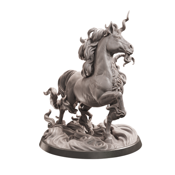 Smoke Elemental Unicorn