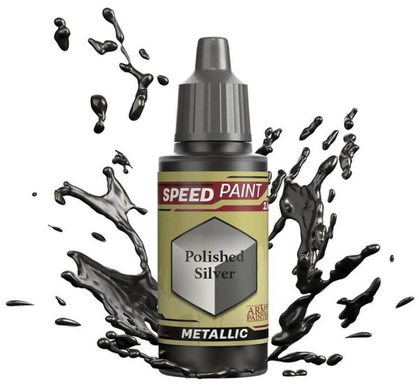 Speedpaint: Metallic Polished Silver 18ml