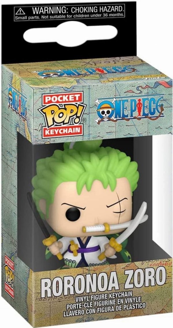 Funko Pocket Pop! Keychain One Piece Rononoa Zoro