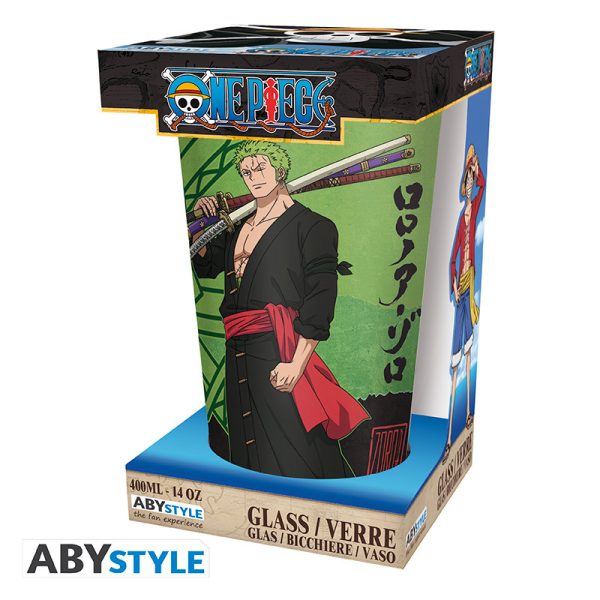 Abysse: One Piece - Zoro XXL Glass (400ml)