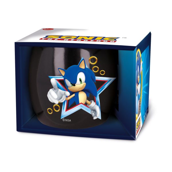Stor: Sonic - Young Adult Globe Mug In Gift Box (385ml)
