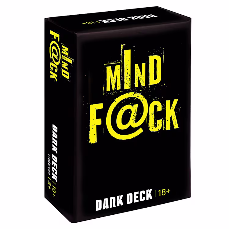 Επιτραπέζιο Παιχνίδι Ενηλίκων Dark Deck με Κάρτες "Mind F@ck" 18+