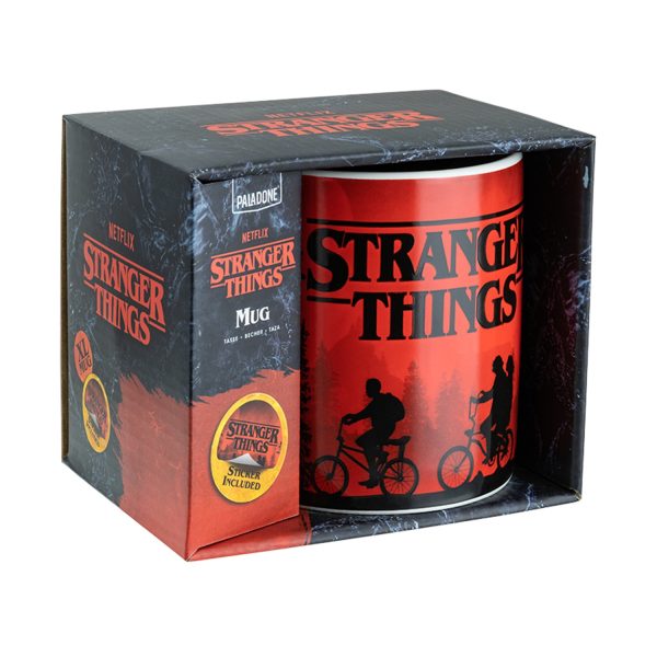 Paladone: Stranger Things - XL Mug (550ml) and Sticker