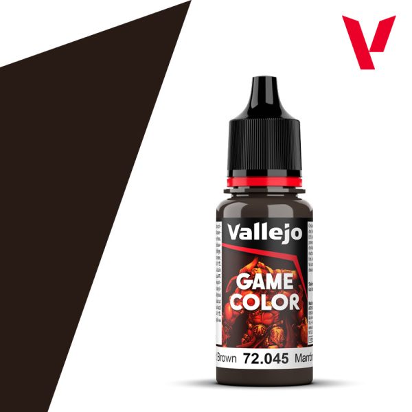 Vallejo Color - Charred Brown Χρώμα Μοντελισμού (18ml)