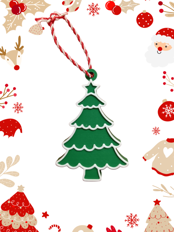 Δέντρο  – 3D Printed Χριστουγεννιάτικο Στολίδι