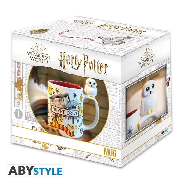 Abysse  Harry Potter - Hedwig & PrivetDrive 3D Handle Mug