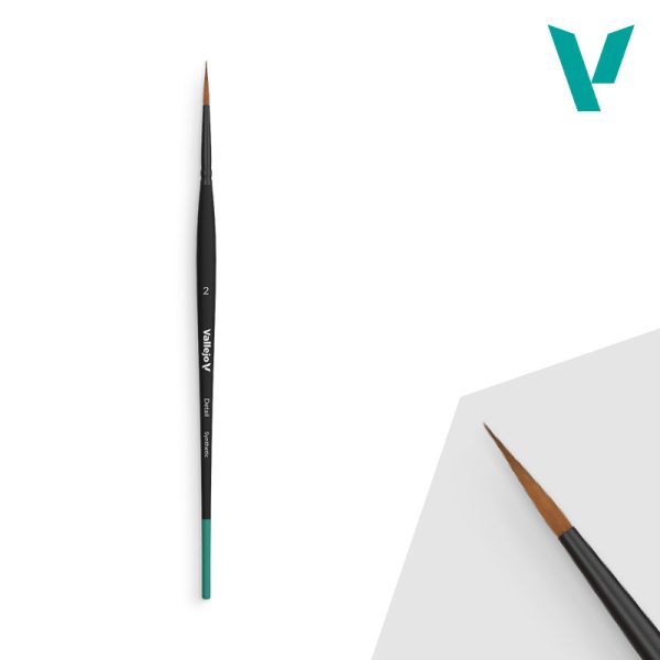 Vallejo - Synthetic Round - Detail No. 2 Brush