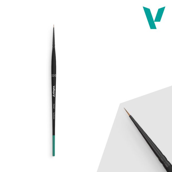 Vallejo - Synthetic Round - Detail No. 10/0 Brush