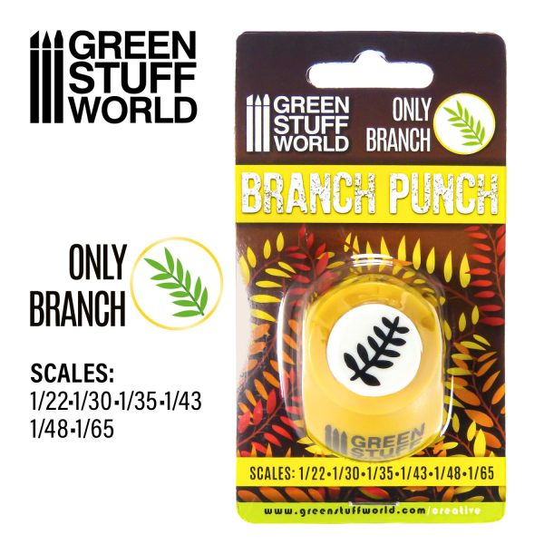 Green Stuff World: Branch Punch YELLOW