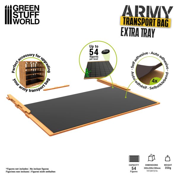Green Stuff World: Army Transport Bag - Extra Tray