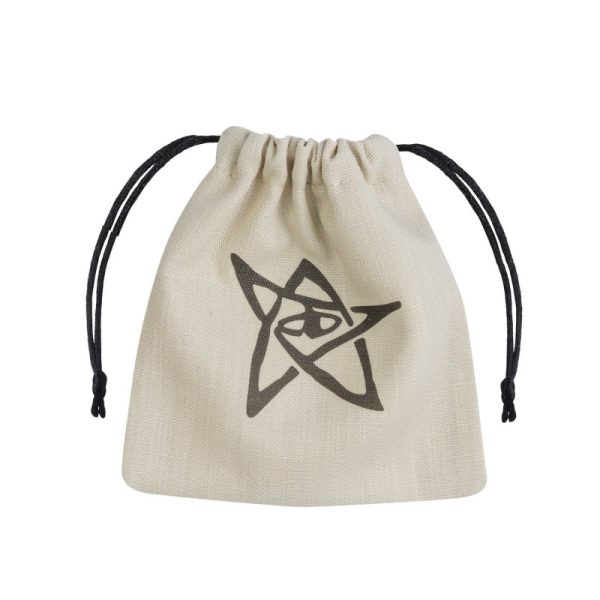 Q-workshop: Call of Cthulhu Beige & black Dice Bag