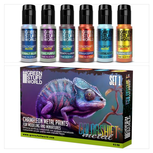 Green Stuff Wolrd: Chameleon Acrylic Paint Set 1