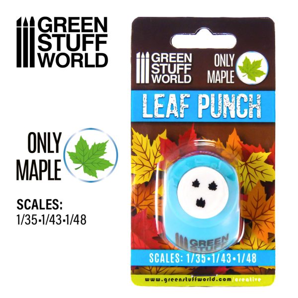 Green Stuff World: Leaf Punch MEDIUM BLUE