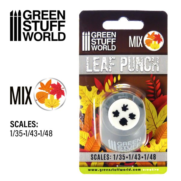 Green Stuff World: Leaf Punch GREY