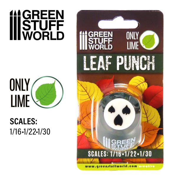 Green Stuff World: Leaf Punch DARK GREEN