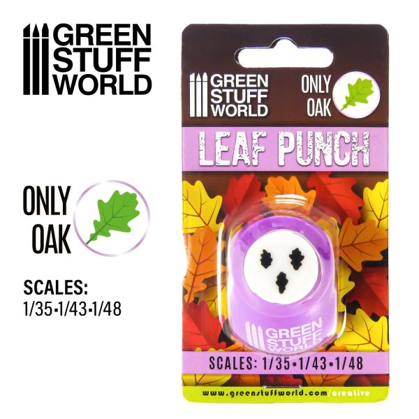 Green Stuff World: Leaf Punch LIGHT PURPLE
