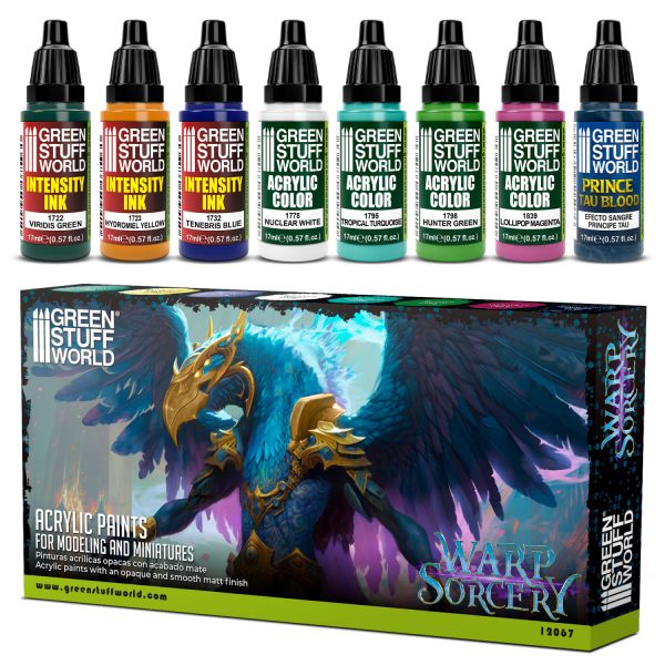 Green Stuff World: Paint Set - Warp Sorcery