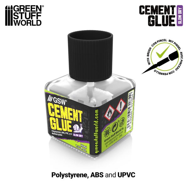 Green Stuff World: Slow cement glue for plastics 40ml