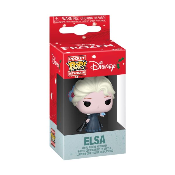 Funko Pocket Pop!: Disney: Princess Holiday - Elsa Vinyl Figure Keychain