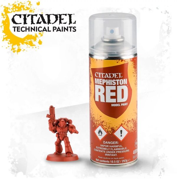 Citadel Spray - Mephiston Red Χρώμα Μοντελισμού (400ml)