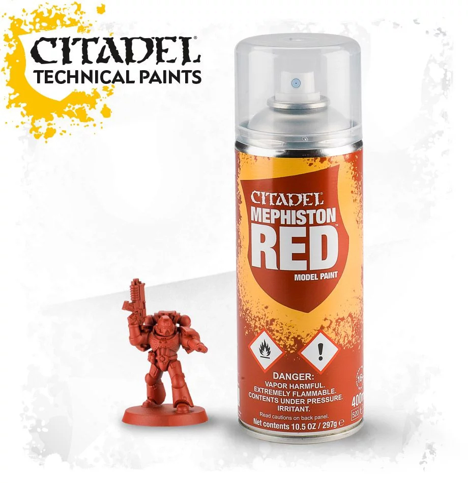 Citadel Spray - Mephiston Red Χρώμα Μοντελισμού (400ml)