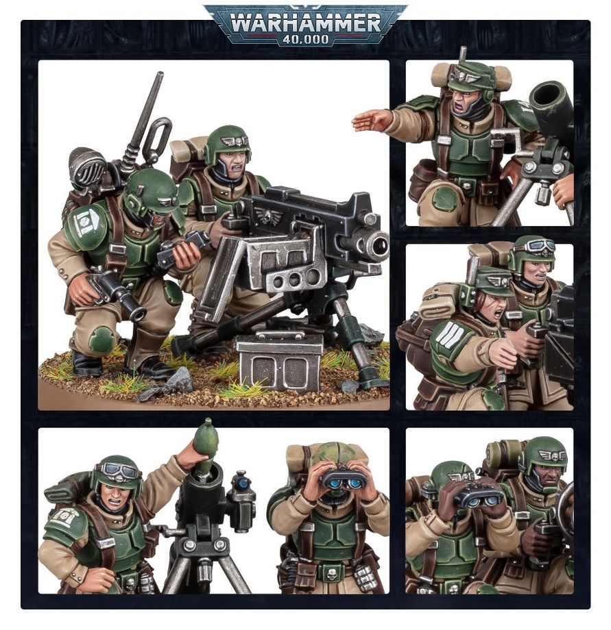 Astra Militarum: Heavy Weapons Squad