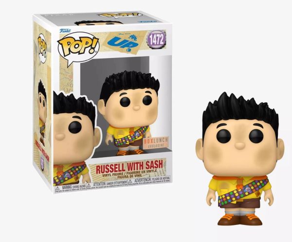 Φιγούρα Funko POP! Disney: UP - Russell with Sash #1472 (BoxLunch Exclusive)