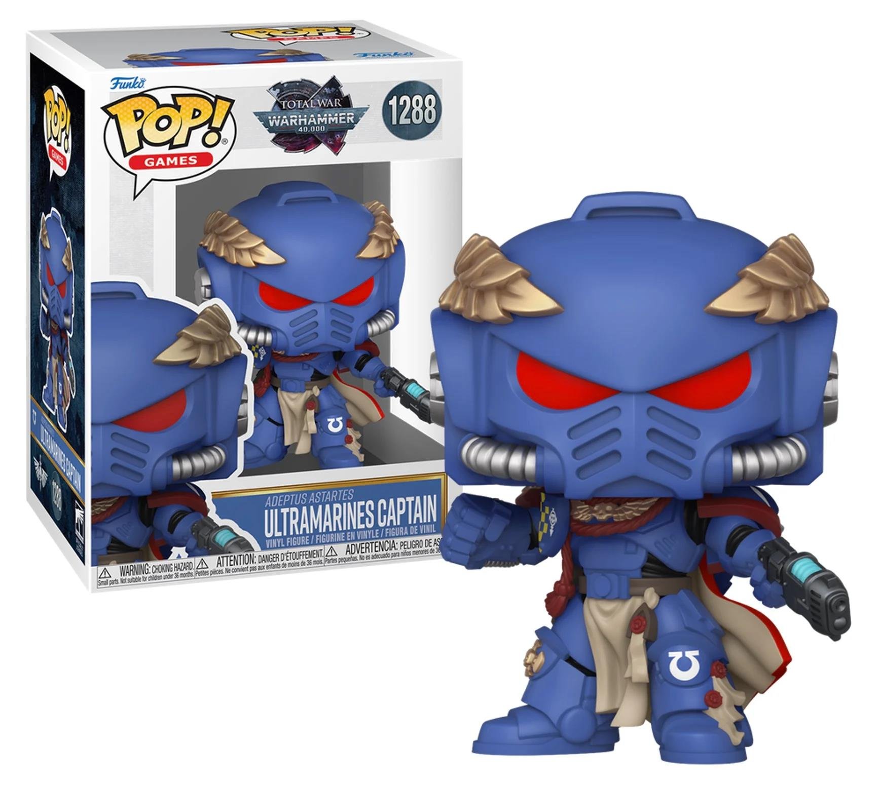 Φιγούρα Funko POP! Warhammer 40K - Ultramarines Captain #1288
