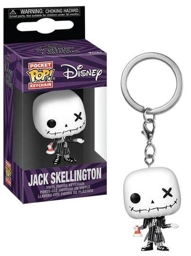 Funko Pocket POP! Keychain The Nightmare Before Christmas - Patchwork Jack Skellington