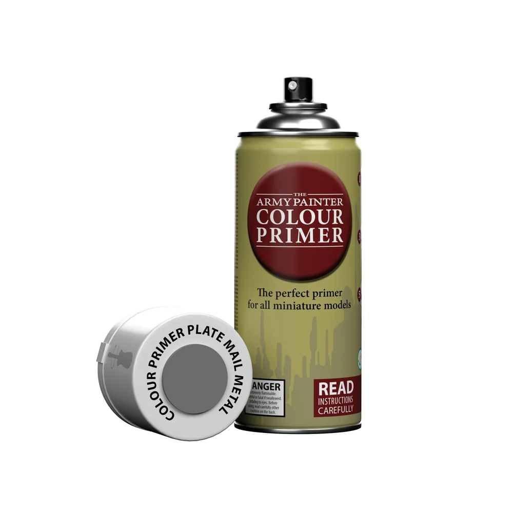 Army Painter: Colour Primer - Plate Mail Metal