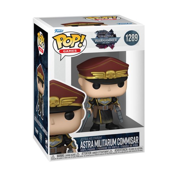 Figure Funko POP! Warhammer 40K - Astra Militarum Commisar #1289